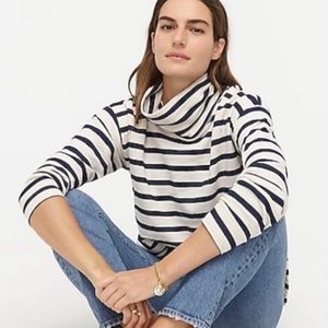 J. Crew Vintage Terry Cotton Turtleneck